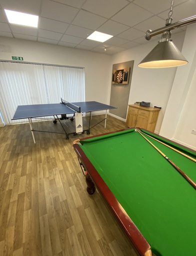 EC Willowfields Village Games Room Snooker Darts Tabletennis 