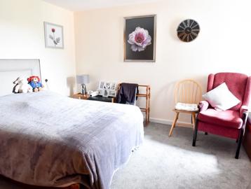 Double bedroom at Alan Hilton Court