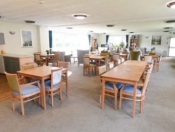 Bennett Court Communal Living Room And Kitchen