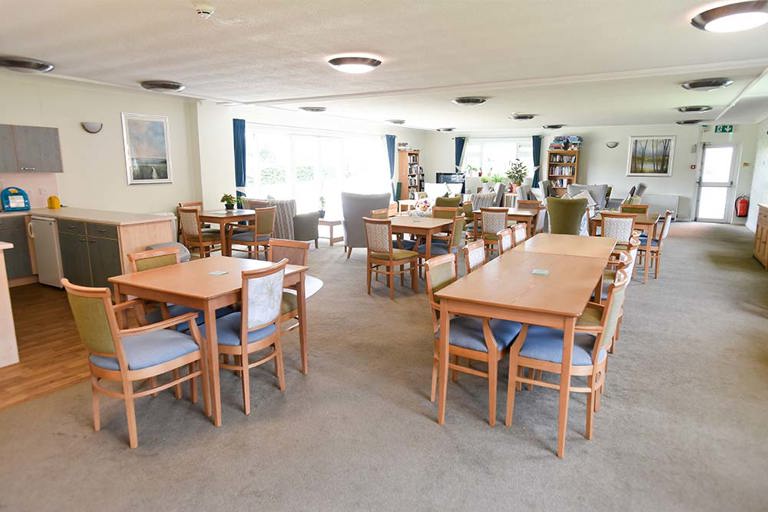 Bennett Court Communal Living Room And Kitchen