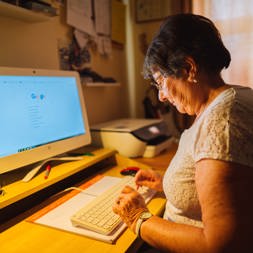 Resident on a computer