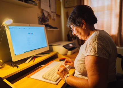 Resident on a computer
