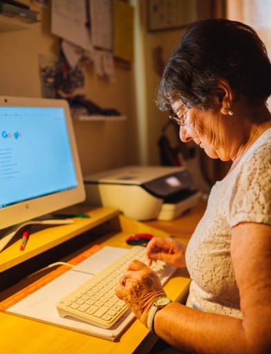 Resident on a computer 