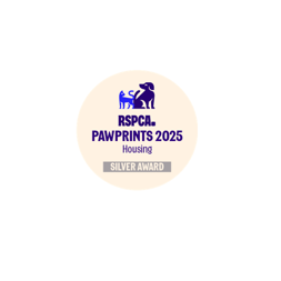RSPCA SilverPaw Prints accreditation logo