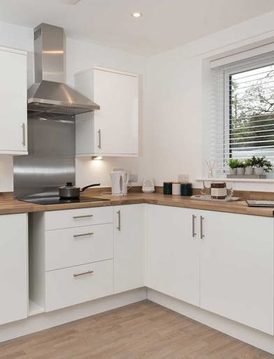 Willow Gardens Apartment Kitchen 