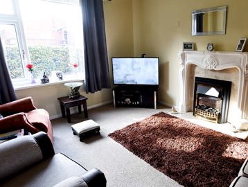 John Quinn Court Apartment Living Room
