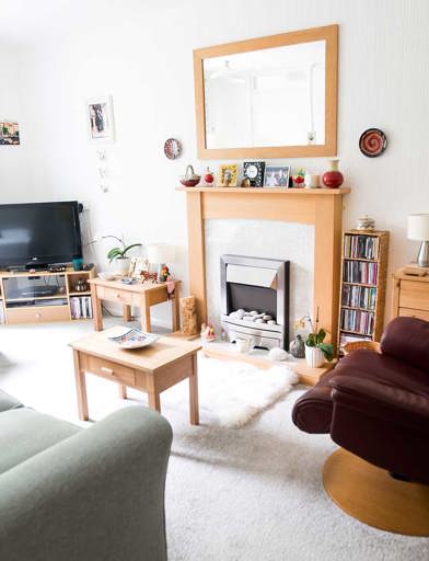Leverhulme Court Apartment Living Room 