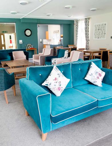 Frank Cook Court Communal Living Room 