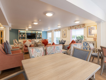 Image showing the communal lounge at Montgomery of Alamein Court