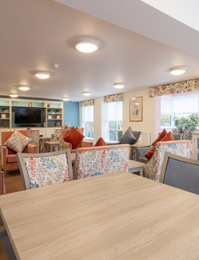 Image showing the communal lounge at Montgomery of Alamein Court 