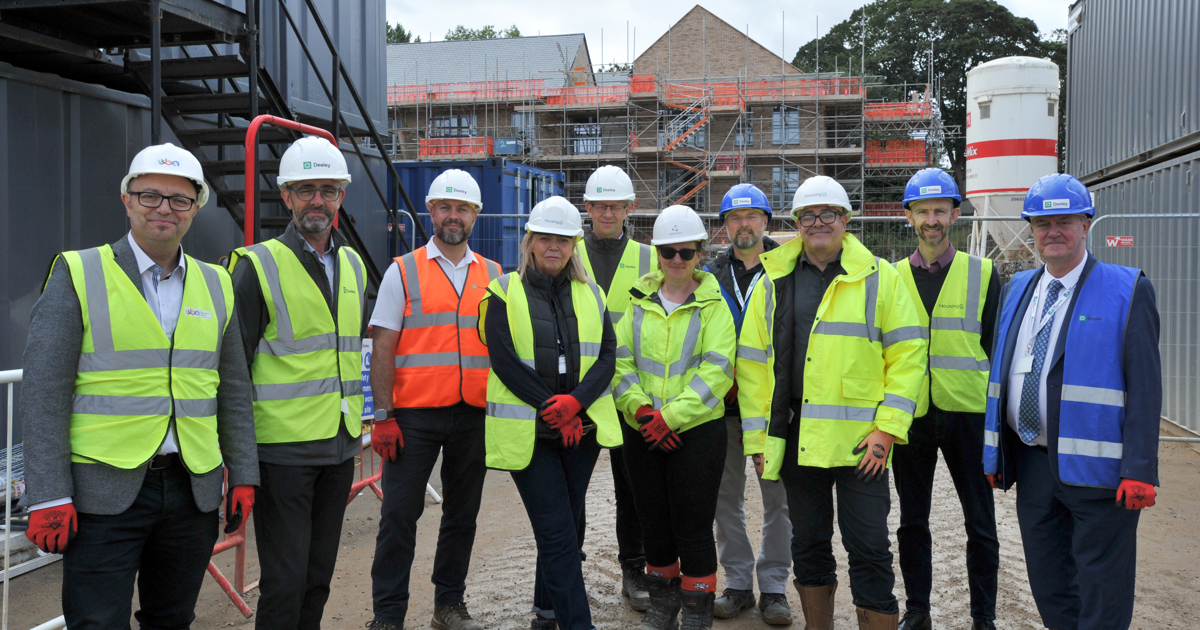 Oundle Extra Care scheme celebrates construction milestone