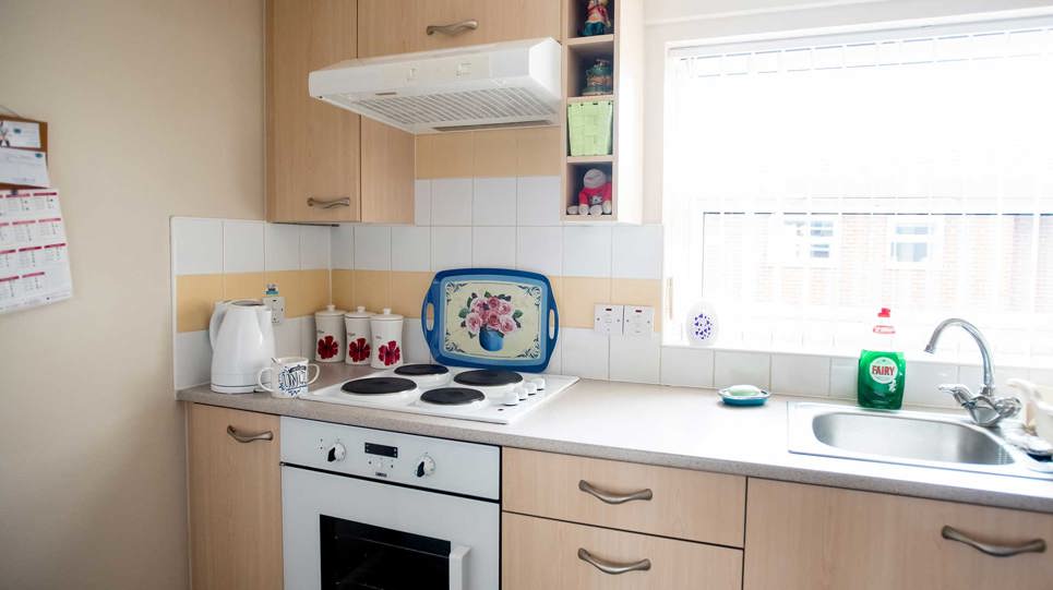 Heathcote Court Apartment Kitchen