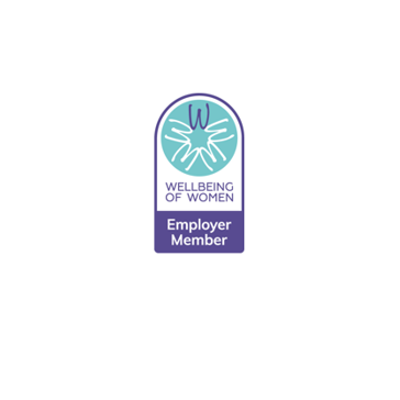 wellbeing of women logo