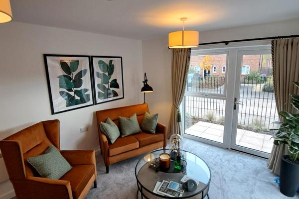 Image of Sandstone Court show home living room