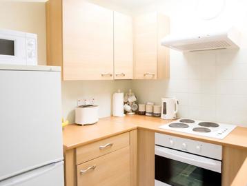 Dennis Sneezum Court Apartment Kitchen