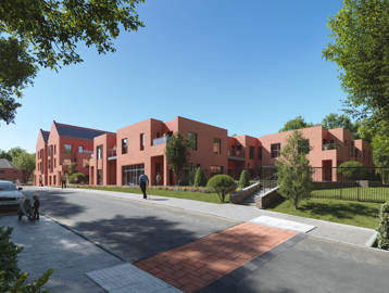 CGI of Bulmer House