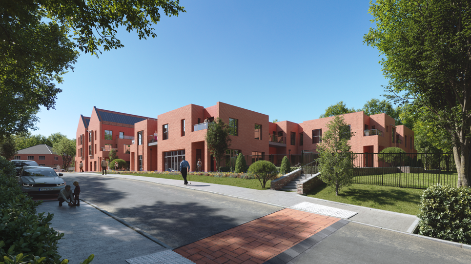 CGI of Bulmer House