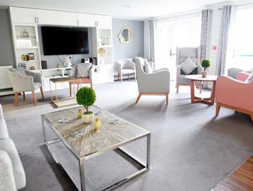 Residents lounge area at Goodman Court