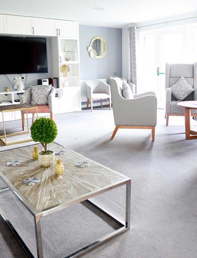 Residents lounge area at Goodman Court 