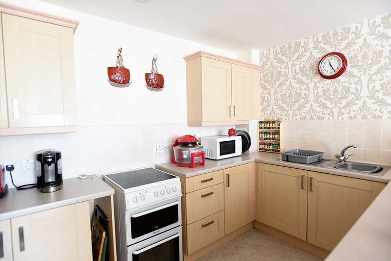 East Croft Court Apartment Kitchen