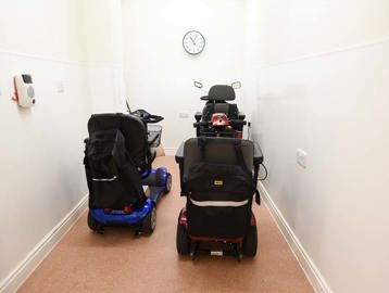 East Croft Court Mobility Scooter Store
