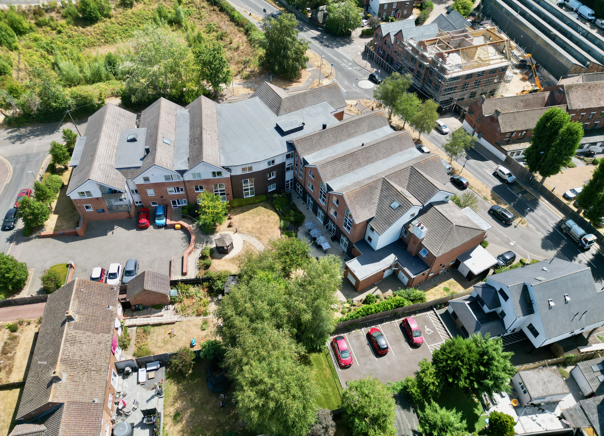 Aerial view of Lea Springs