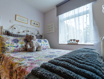 A double bed