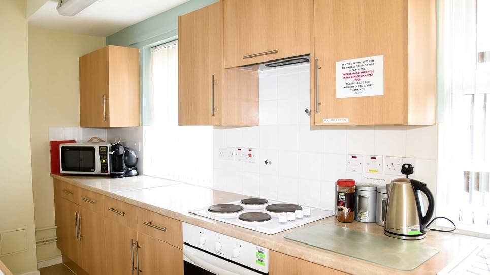 Prince Michael Of Kent Communal Kitchen