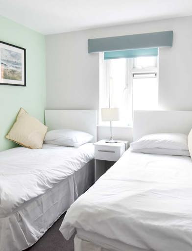 Hurst Court Twin Bedroom 
