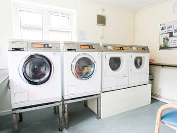 George Pinion Court Laundry Room