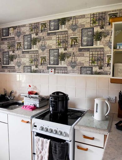 Campbell Court Kitchen 