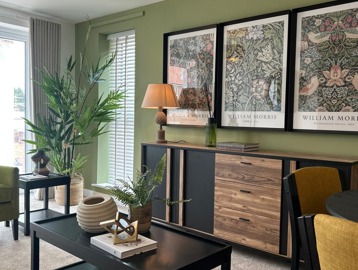 Fern Meadows Show Home Living Space