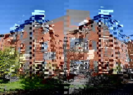Photo taken outside of the building of Dayton Court
