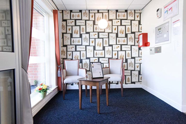 East Croft Court Seating Area