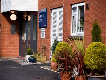 Bennett Court Entrance