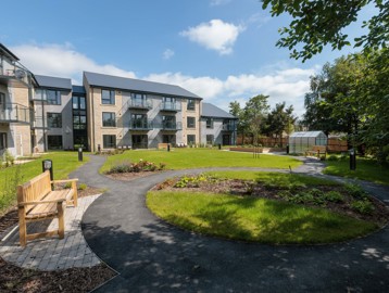 Bowland View garden area