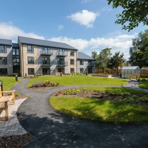 Bowland View garden area